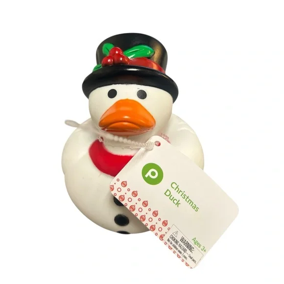 PUBLIX CHRISTMAS HOLIDAY RUBBER DUCKS SET OF 6 Duck My Jeep Duckies NEW Assorted - Picture 7 of 16